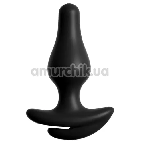 Трусики с анальной пробкой с вибрацией HookUp Panties Remote Bowtie Bikini, черные