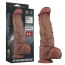 Фаллоимитатор Dual-Layered Silicone Nature Cock LV411081, коричневый - Фото №14