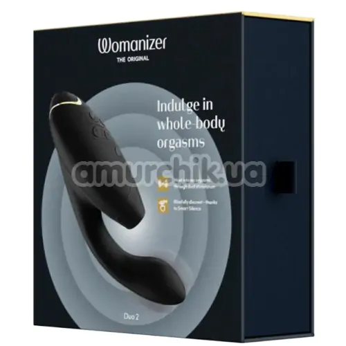 Вибратор Womanizer Duo 2, черный