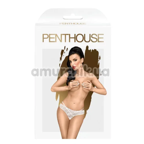Трусики Penthouse Lingerie Catch Me, белые