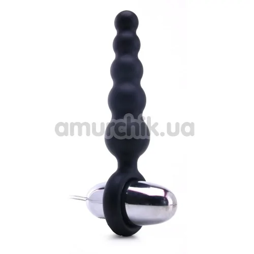 Анальна пробка з вібрацією Booty Call Booty Shaker, чорна