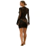 Платье Star Night Big Close Net Mini Dress, черное - Фото №9
