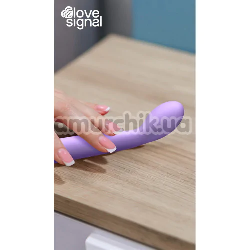 Вібратор для точки G Love Signal Spot On Bold, фіолетовий