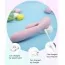 Вибратор с вакуумным стимулятором 2 in 1 Clit Sucker Rabbit Vibrator PL-VR21562, розовый - Фото №8