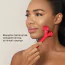 Ультразвуковий масажер для обличчя Geske Sonic Facial Roller 4 in 1, червоний - Фото №14