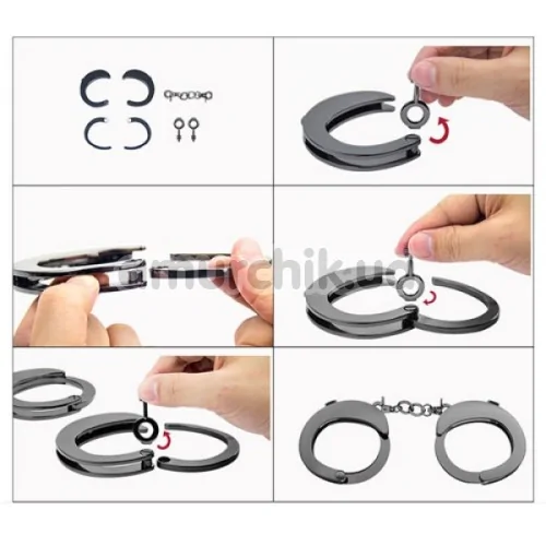 Наручники Roomfun Blacker Handcuffs, золотые