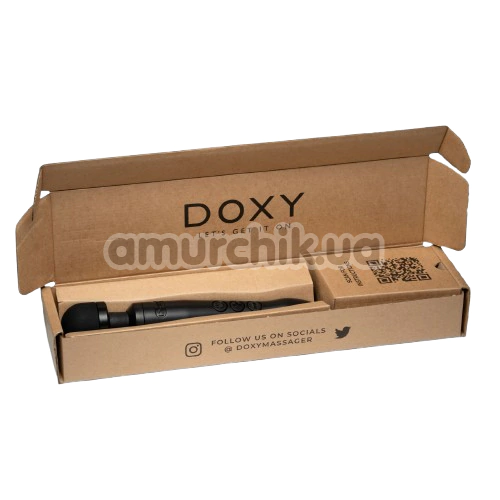Универсальный вибромассажер Doxy 3 USB-C, черный
