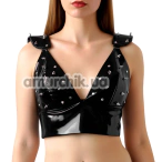 Топ виниловый Art of Sex Mistress Lacquered, черный - Фото №1