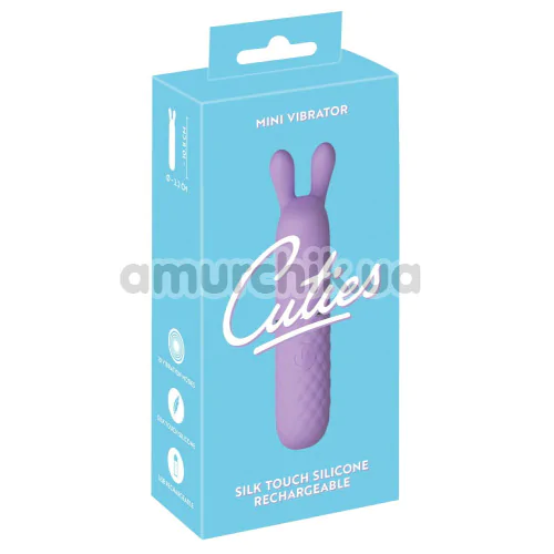 Кліторальний вібратор Mini Vibrator Cuties 5403014, фіолетовий