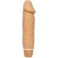 Вибратор Mini Silicone Classic 15.5 см, телесный - Фото №1