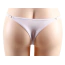 Трусики-стрінги Star Night Floral And Rhinestone G-String, білі - Фото №4