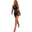 Сукня Star Night Sexy Sparkle Rhinestone Dress, чорна - Фото №12
