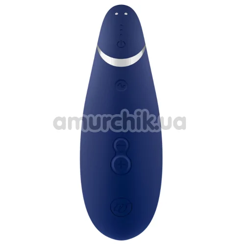 Симулятор орального секса для женщин Womanizer Premium 2, синий