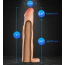 Насадка на пенис Performance Plus 7 Fortitude Penis Extender, телесная - Фото №8