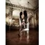 Чулки Net Stockings Wide Lace Borders черные (модель B837) - Фото №2