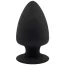 Анальная пробка Cheeky Love Premium Silicone Plug S, черная - Фото №1