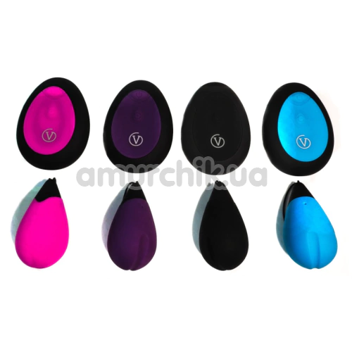 Виброяйцо Virgite Remote Control Egg G1, черное