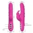 Вибратор с ротацией Khalifa Rabbit Vibrator, розовый - Фото №4