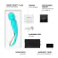 Універсальний масажер Lelo Smart Wand 2 Large Aqua (Лело Смарт Ванд 2), великий бірюзовий - Фото №7