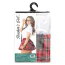 Костюм студентки Teacher's Pet Women's Private School 4 PC Set, красно-белый: рубашка + юбка + галстук + очки - Фото №4