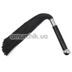 Флоггер DS Fetish Flogger Silicone L, черный - Фото №1