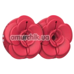 Затискачі для сосків з вібрацією Teazers Vibrating Nipple Clamps, червоні - Фото №1