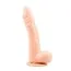 Фаллоимитатор Ballsy Super Cock James Deen 8.5, телесный - Фото №1