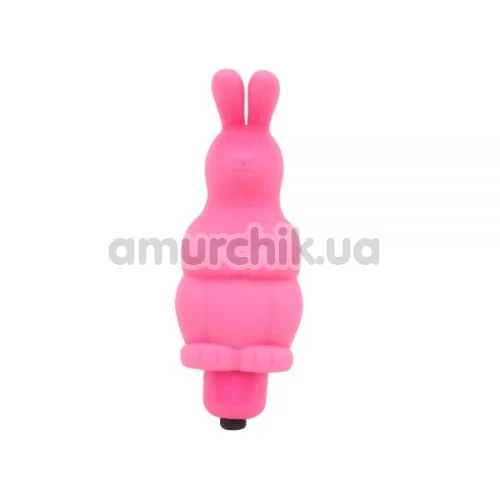 Насадка на палець з вібрацією MisSweet Sweetie Rabbit, рожева
