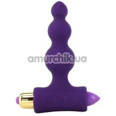 Анальная пробка с вибрацией Rocks-Off 7 Speed Bubbles Petite Sensations, фиолетовая - Фото №1