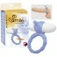 Віброкільце Smile Loop Vibrating Ring, блакитне - Фото №4