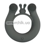 Виброкольцо для члена Pretty Love Dahlia, серое - Фото №1