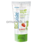 Оральний лубрикант Bioglide Erdbeer Strawberry - полуниця, 80 мл - Фото №1