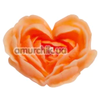 Свеча в виде розы GlowKink М - светится в темноте, оранжевая - Фото №1