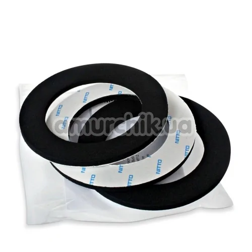 Набір кілець для гідропомпи Bathmate Goliath Comfort Pad, чорний
