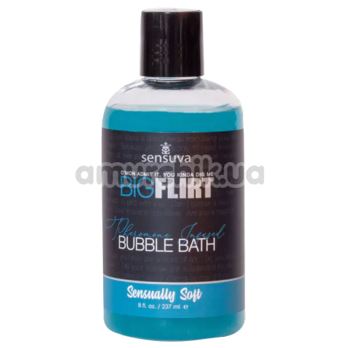Піна для ванни Sensuva Big Flirt Bubble Bath Sensually Soft, 237 мл - Фото №1