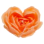 Свеча в виде розы GlowKink М - светится в темноте, оранжевая - Фото №1