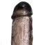 Насадка на пенис с вибрацией и увеличенной головкой Xlover Penis Extender 15.5 см, черная - Фото №6