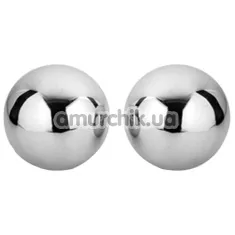 Вагинальные шарики Lovetoy Passion Ball, серебряные - Фото №1