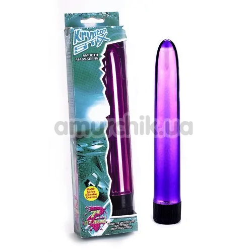 Вибратор Krypton Stix, 17.8 см, фиолетовый