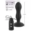 Анальна пробка з ротацією Black Velvets Anal Twist Plug, чорна - Фото №6