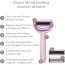 Масажер-ролер для обличчя та тіла з мікроголками Geske MicroNeedle Face & Body Roller 8 in 1, світло-рожевий - Фото №7