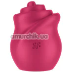 Клиторальный вибратор с подвижным язычком Satisfyer Tongue Twister, красный - Фото №1