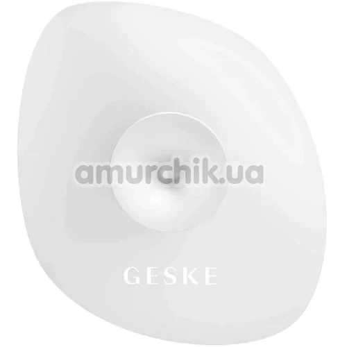 Щетка для лица Geske Facial Brush 4 in 1 Suction Mount, белая