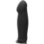 Порожній страпон з вібрацією Doc Johnson Body Extensions Be Risque, чорний - Фото №4
