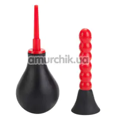 Интимный душ Colt Anal Douche, красно-черный - Фото №1