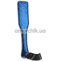 Шлепалка Whipsmart Diamond Collection Spanking Paddle, синяя - Фото №1