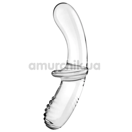 Фаллоимитатор Satisfyer Double Crystal, прозрачный