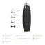 Микродермабразионное устройство для удаления черных точек Geske MicroDermabrasion Blackhead Remover 7 in 1, темно-серое - Фото №4