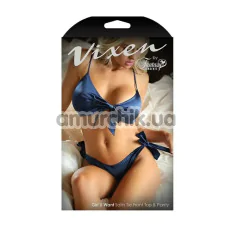 Комплект Vixen Girl U Want, синій: бюстгальтер + трусики - Фото №1