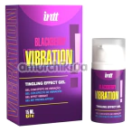 Возбуждающий гель с эффектом вибрации Intt Vibration Blackberry Tingling Effect Gel - ежевика, 15 мл - Фото №1